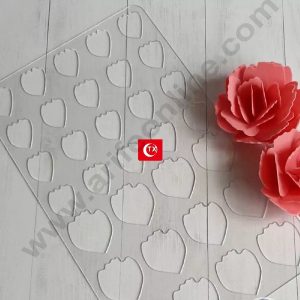 Cake Decor Flower Making Chocolate Stencil Mould with new Flower Arts - Peony (SBTXF-002)