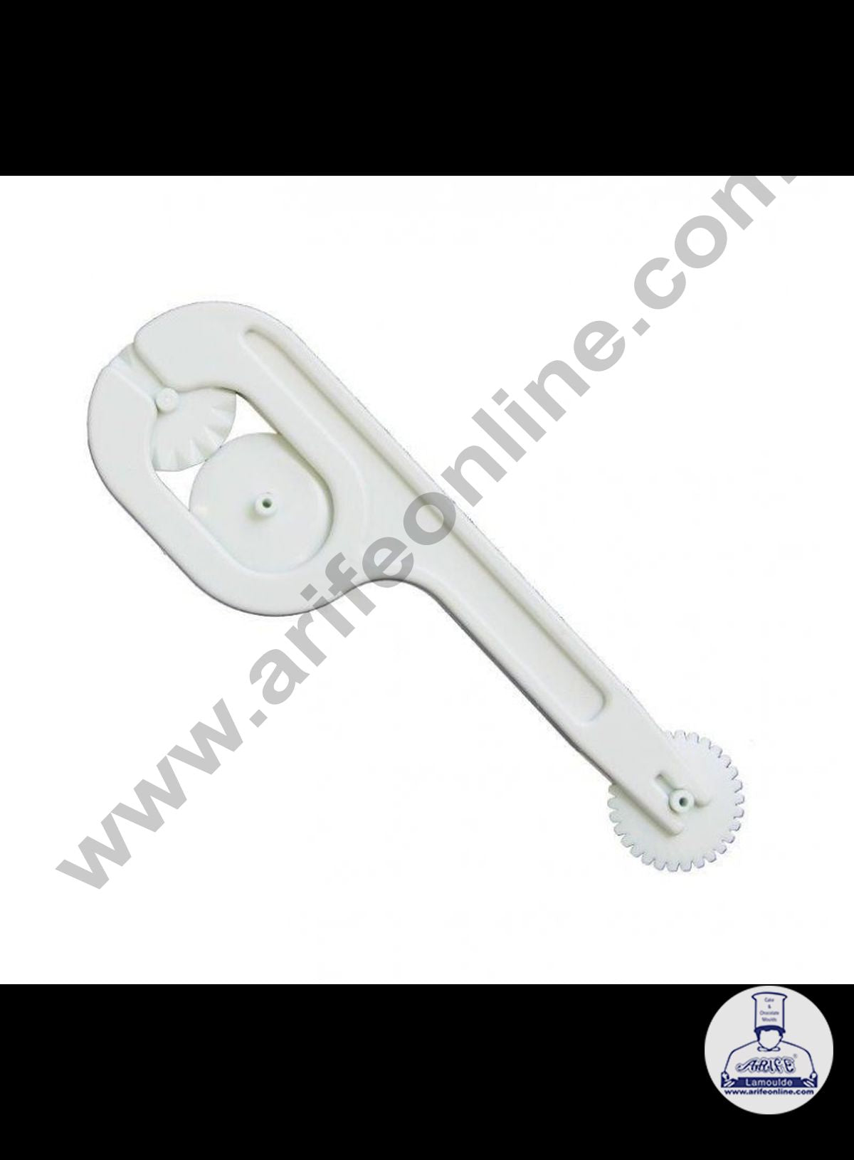 Cake Decor Fondant Cutter 3 Wheels Embosser Wheel Stitching Cutter Cake Decorating Tools A-04