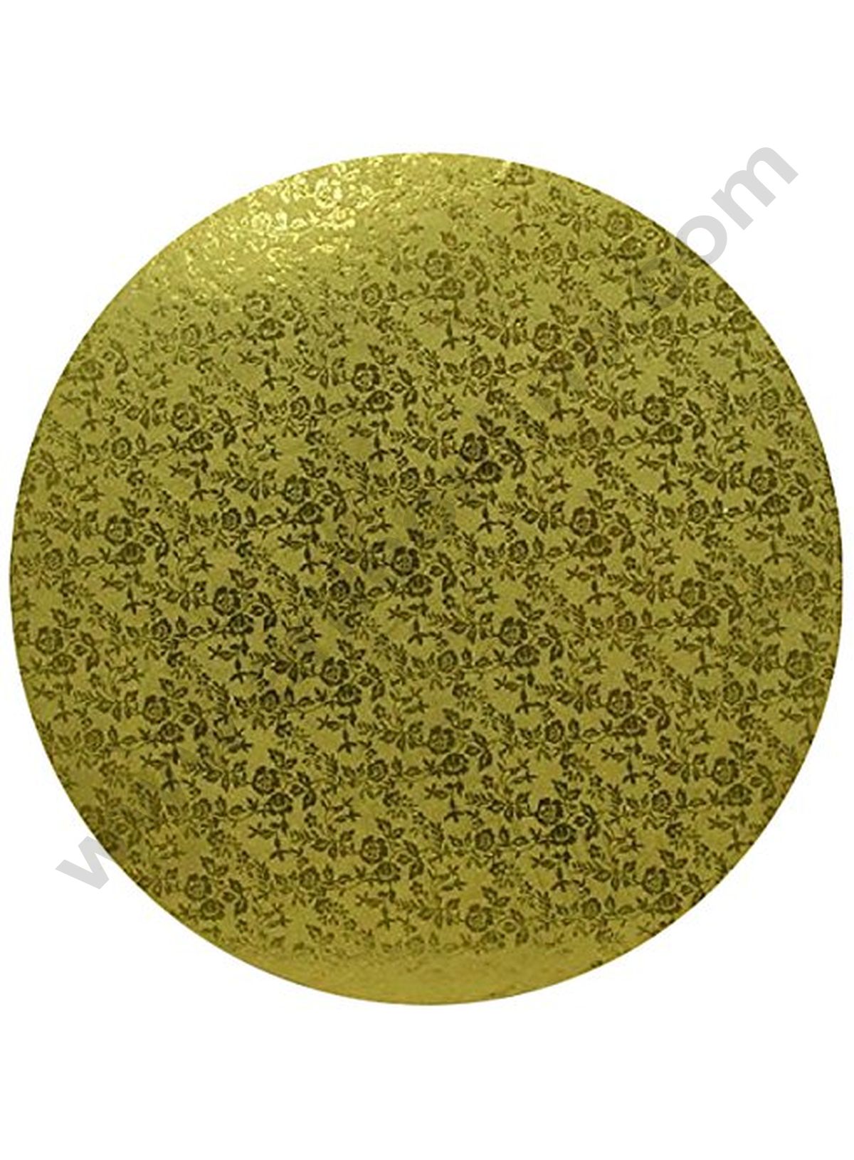 Cake Decorβ’ Gold Round Drum Cake Board Cake Base - 18 Inch