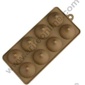 Cake Decor Modak Shape 8 Cavity Chocolate Mould, Ganesh Chaturti Festivals