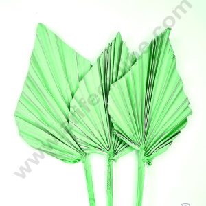 Cake Decor Natural Palm Spear  Leaf For Cake Decoration - Green ( 1 pc pack )