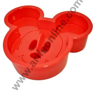 Cake Decor Plastic Mickey Mouse Face Shaped Sandwich Bread Plastic Cookie Biscuit Pastry Fondant and Cake Cutter