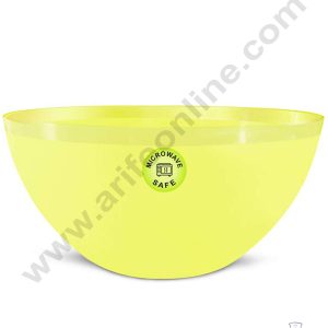 Cake Decor Plastic Mixing Bowl - Multicolor - XL ( 30 x 30 x 12 )