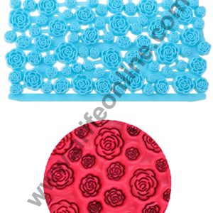Cake Decor Plastic Rose Petal Quilt Mold Embosser Fondant Quilt Biscuit Mold Cookie Cutter For Cupcake Decoration And Cake Decorating Tools