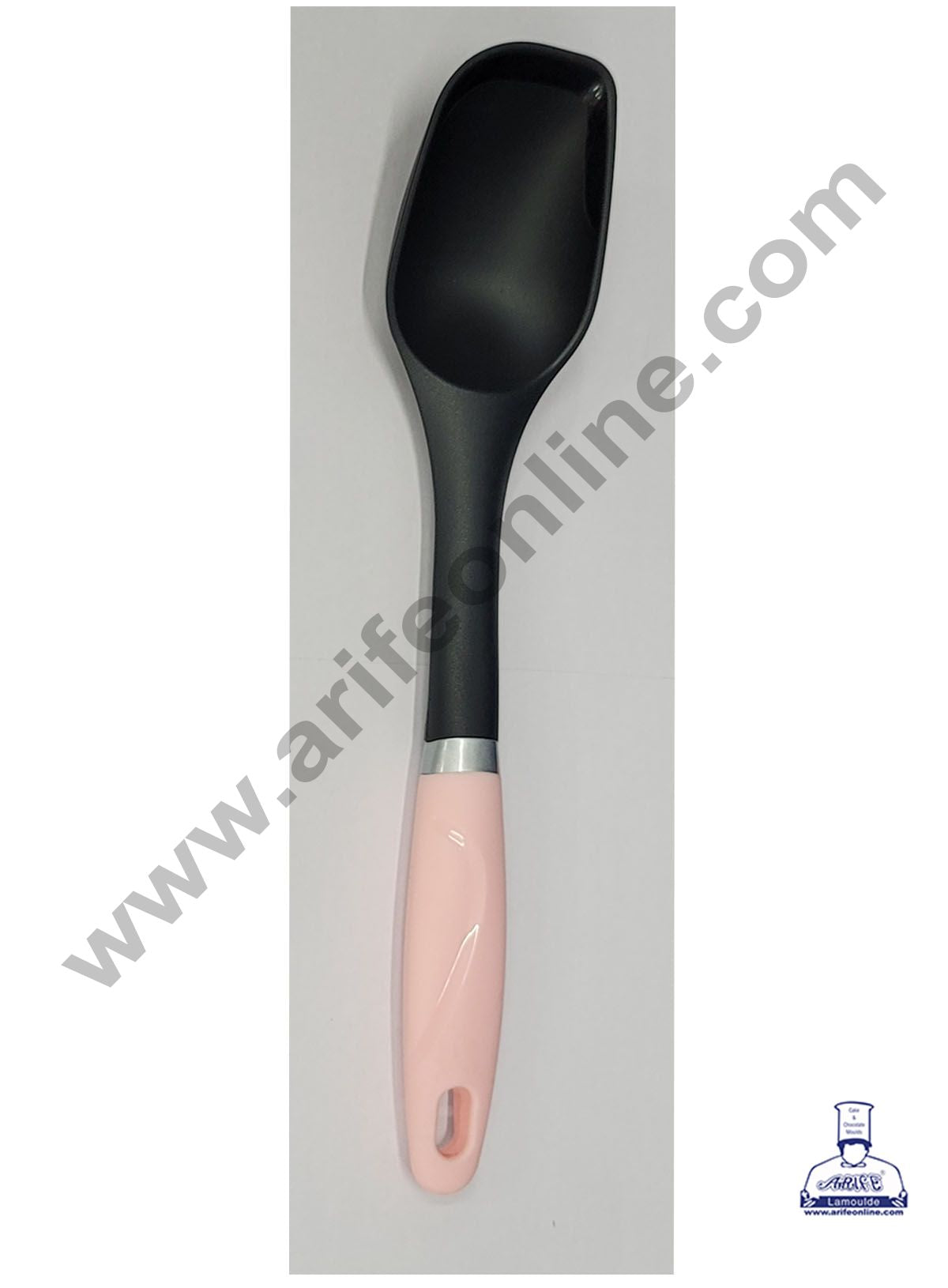 Cake Decor Nylon Rice Spoon With Multi Colour Handle