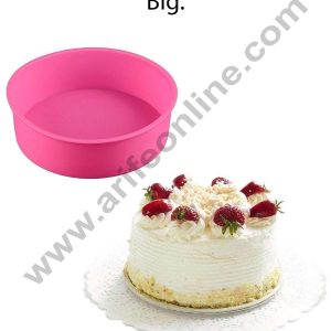 Cake Decor Silicon Bakeware Big Round Shape Cake Mould