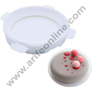 Cake Decor Silicon Small Round Eclipse Design Cake Mould Mousse Cake Mould Silicon Moulds SBSM-814