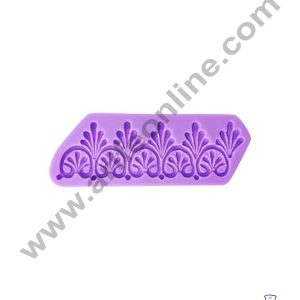Cake Decor Silicone 1 Cavity Betty Border Lace Fondant Marzipan Mould