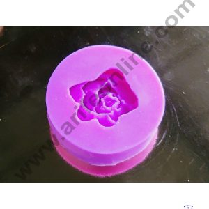 Cake Decor Silicone 1 Cavity Rose Shape Fondant Marzipan Mould