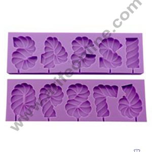 Cake Decor Silicone 10 Cavity Rope Number Shape Fondant Marzipan Mould
