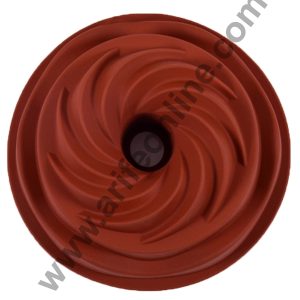 Cake Decor Silicone Bundt Flower Shape Cake Mould Spiral Chimney Cake Muffin Silicon Mould Pastry Jelly Cake Mold SBSM-736