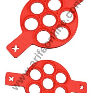 Cake Decor Silicone Round Flippin Fantastic Pancake Maker Egg Ring Silicon Non stick Kitchen Baking Tools