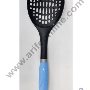Cake Decor Nylon Skimmer Spoon With Multi Colour Handle