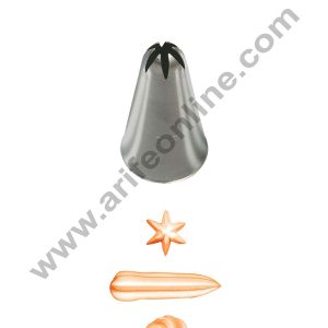 Cake Decor Small Nozzle - No. 13 Close star  Piping Nozzle