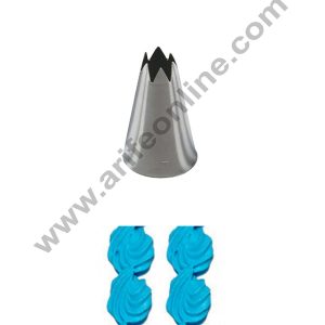 Cake Decor Small Nozzle - No. 5 Open Star Piping Nozzle