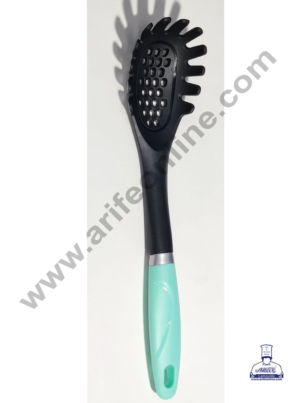 Cake Decor Nylon Spaghetti Server Spoon With Multi Colour Handle