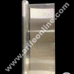 Cake Decor Stainless Steel Jumbo Dough Scrapper with Stainless Steel Handle - 29 cm