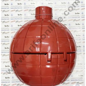 Cake Decor Surprise Plastic Bomb Shaped Cake Gift Box - Red