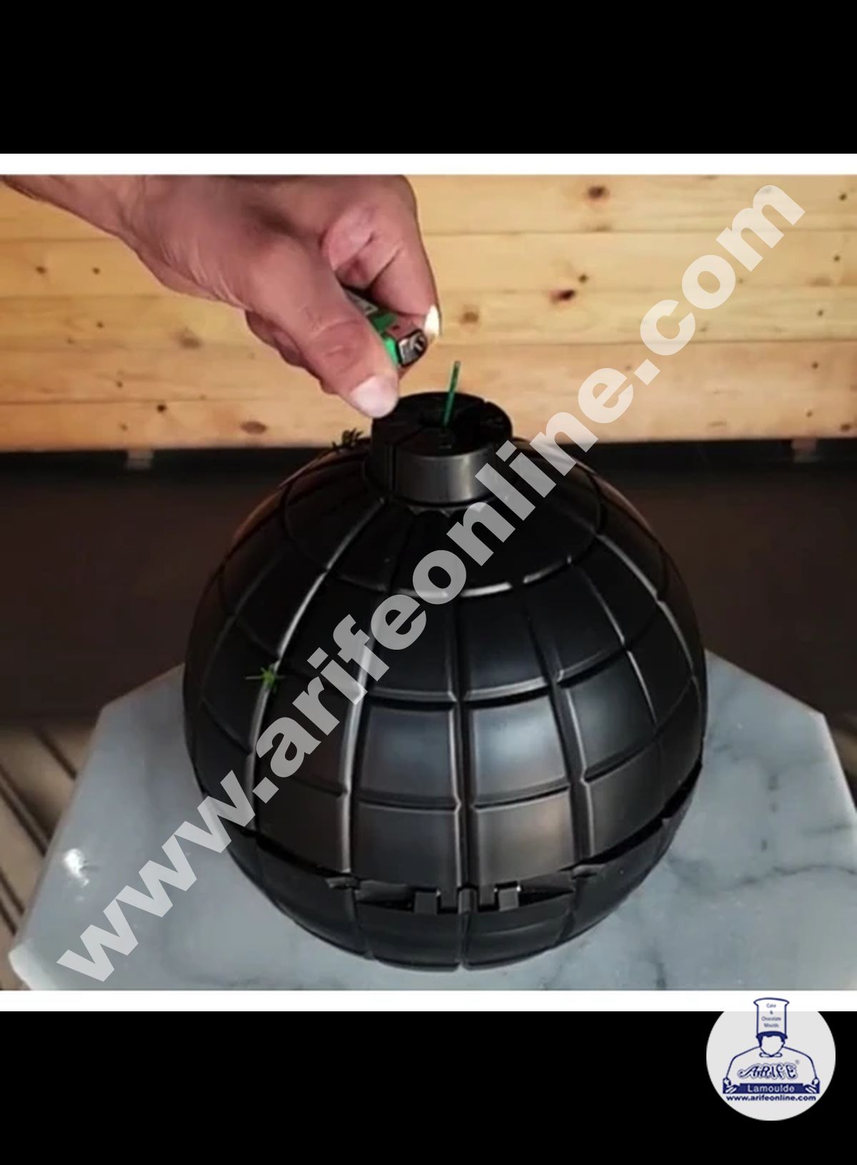 Cake Decor Surprise Unexpected Plastic Bomb Shaped with Bowl Cake Gift Box for All Occasions