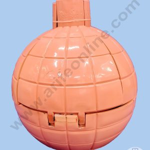 Cake Decor Surprise Unexpected Plastic Bomb Shaped Cake Gift Box for All Occasions - Metallic Peach