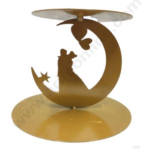 CAKE DECOR™ Tier Cake Spacer - Kissing Couples Shape Tier Spacer SBCS-154