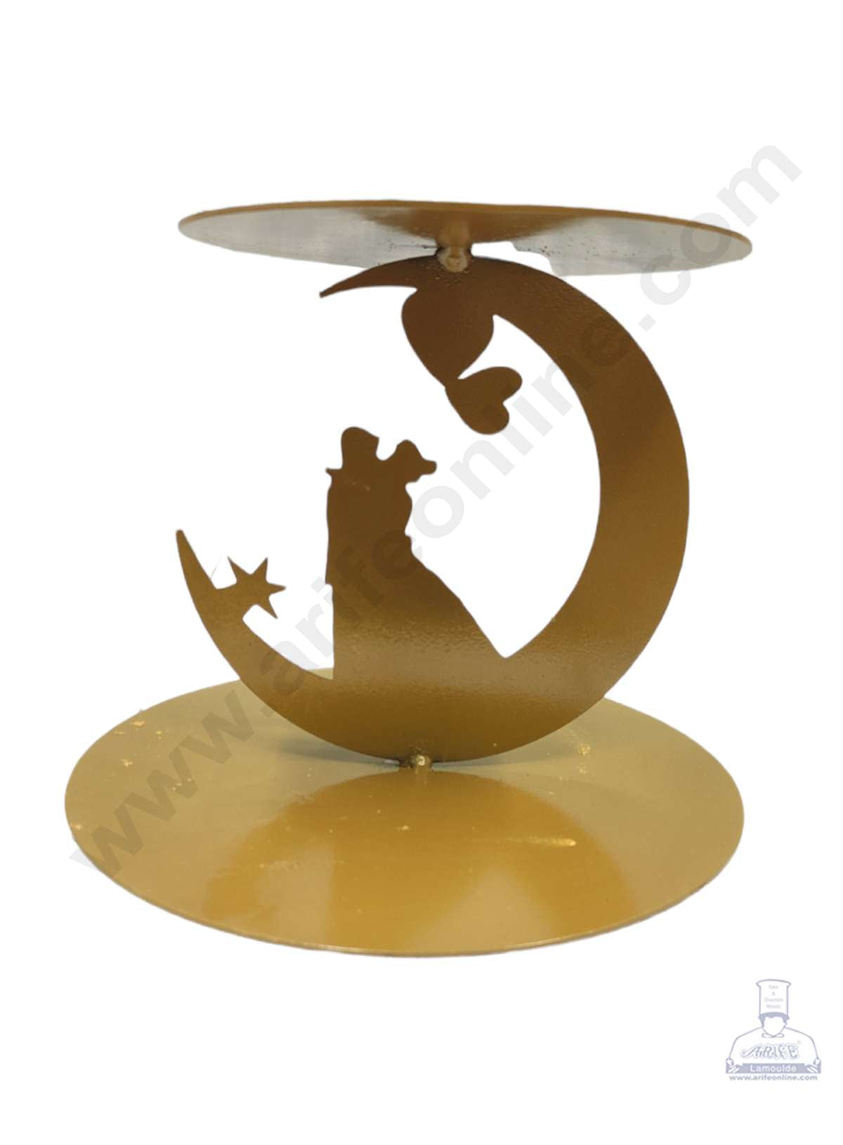 CAKE DECOR™ Tier Cake Spacer - Kissing Couples Shape Tier Spacer SBCS-154