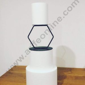 Cake Decor Tier Cake Spacer - Tier Cake Separator - Hexagon Tier Spacer