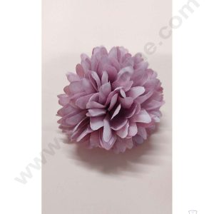 Cake Decor™  Big Dahlia Artificial Flower For Cake Decoration – Purple( 1 pc pack )