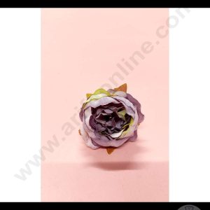 Cake Decor™  Big Peony Artificial Flower For Cake Decoration – Light Purple( 1 pc pack )