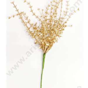 Cake Decor™ Gypsies Artificial Flower For Cake Decoration – Gold( 3 pc pack )