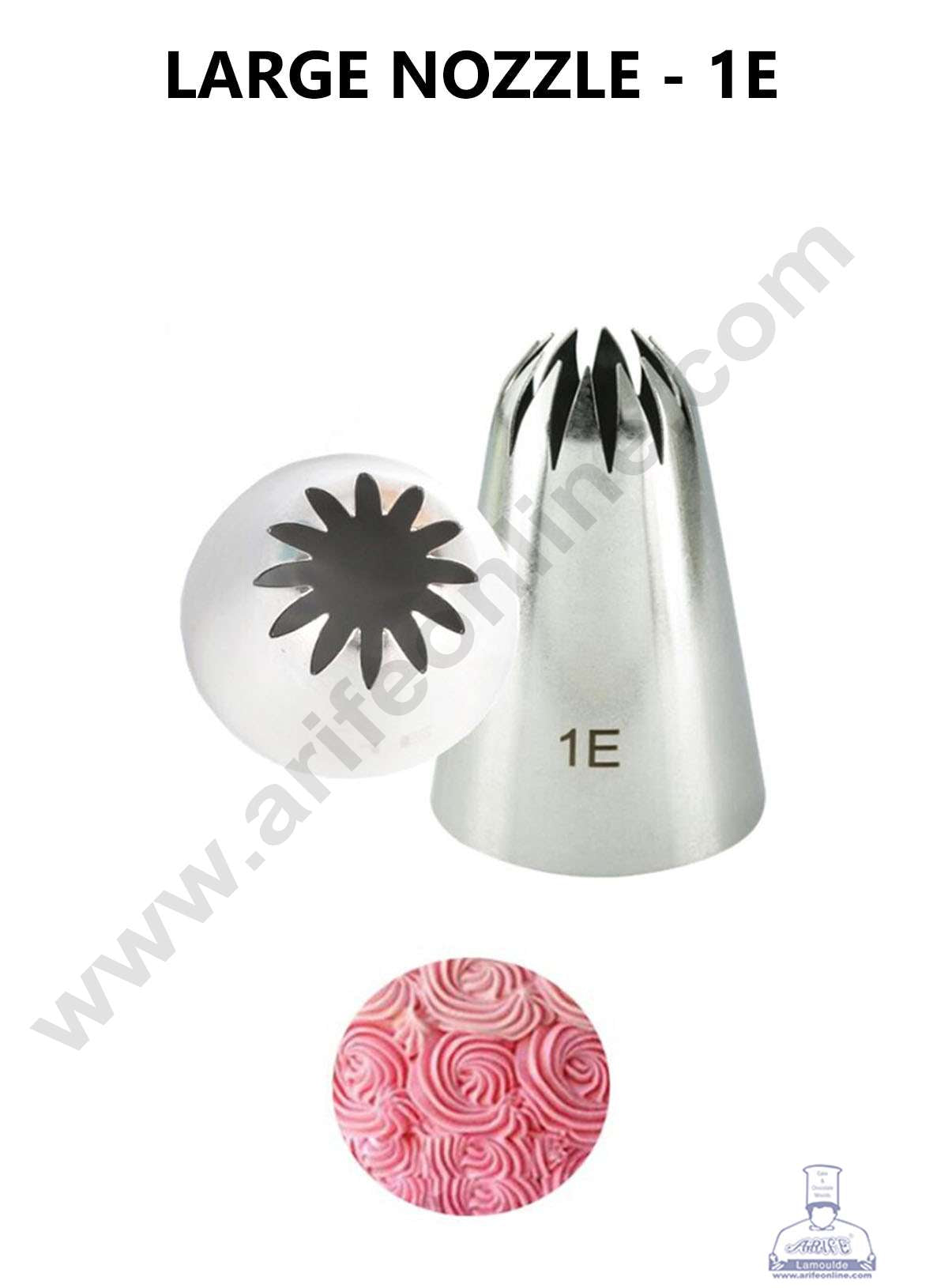 Cake Decorβ’ Large Nozzle - No. 1E Piping Nozzle
