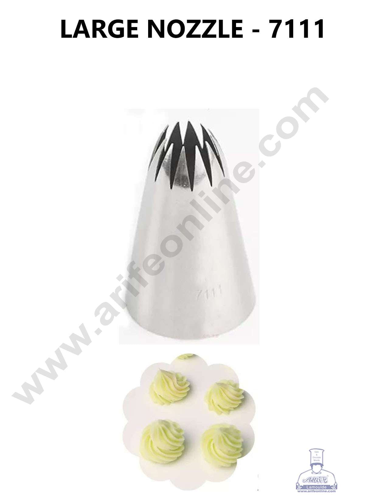 Cake Decorβ’ Large Nozzle - No. 7111 Piping Nozzle