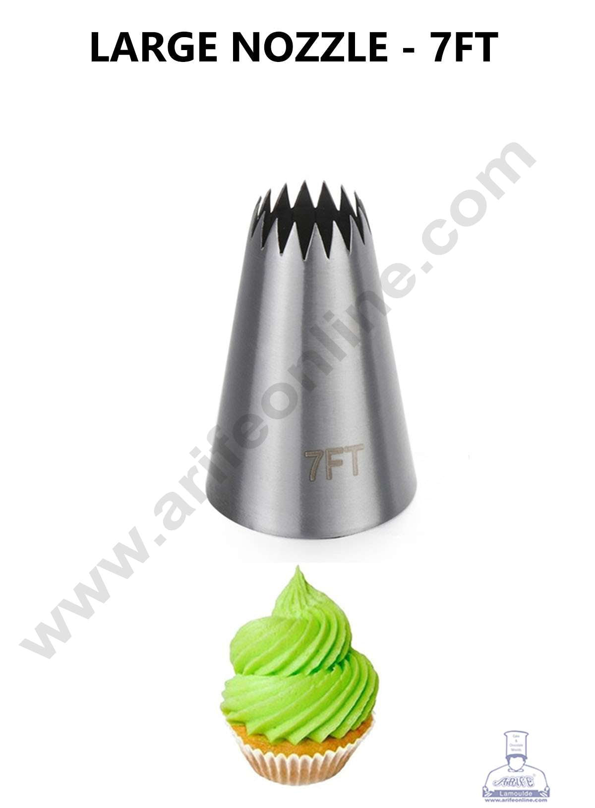 Cake Decorβ’ Large Nozzle - No. 7FT Piping Nozzle