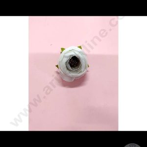 Cake Decorβ’ Medium Peony Artificial Flower For Cake Decoration β White( 1 pc pack )