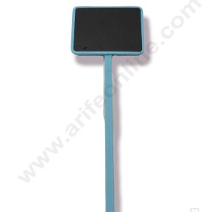 Cake Decor™ Mini Black Board With Stick - Blue ( 1 pc pack ) SBAD-001-BBS-Blue