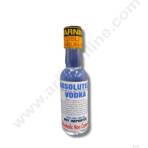 Cake Decorβ’ Miniature Bottles for Cake Decoration - Absolutely Vodka