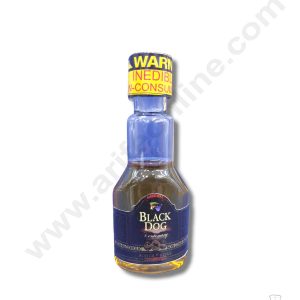 Cake Decorβ’ Miniature Bottles for Cake Decoration - Black dog