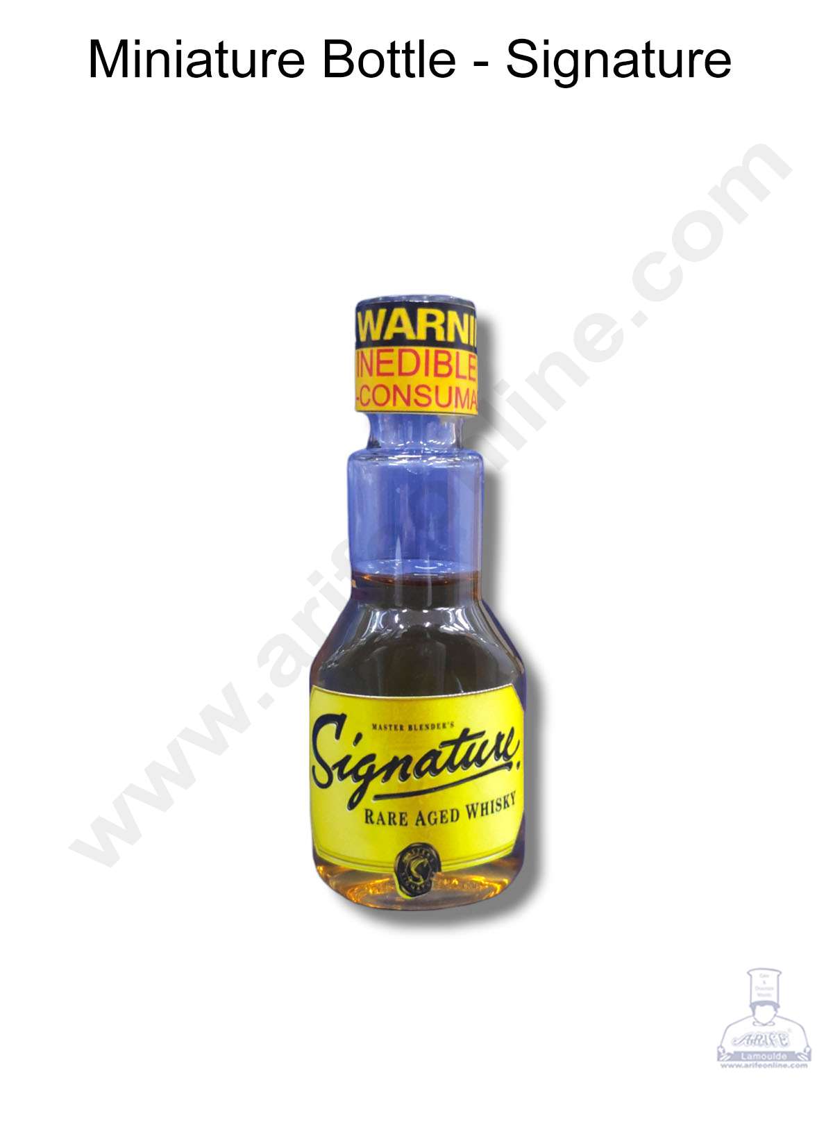 Cake Decor™ Miniature Bottles for Cake Decoration - Signature