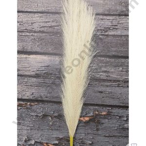 Cake Decorβ’ Off White Long Cloth Shrub Artificial Pampas Grass Flower For Cake Decoration β Off White ( 1 pc pack )