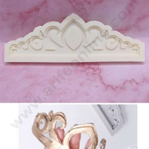 Cake Decor™ Silicon 1 Cavity Crown Shape Cake Fondant Mould SBSP-DYF6008
