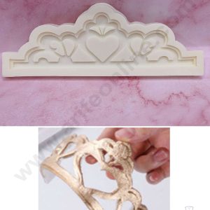 Cake Decor™ Silicon 1 Cavity Crown Shape Cake Fondant Mould SBSP-DYF6009