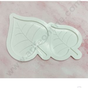 Cake Decor™ Silicon 2 Cavity Lilac Leaf Shape Cake Decoration Mould SBSP-910