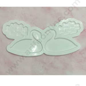 Cake Decor™ Silicon 2 Cavity Swan Shape Cake Decoration Mould SBSP-912