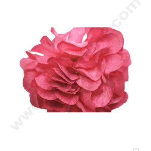 Cake Decor™ Small Marigold Artificial Flower For Cake Decoration – Dark Pink( 10 pcs Pack )