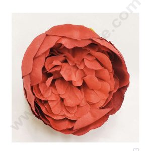 Cake Decor™  XL Peony Artificial Flower For Cake Decoration – Red ( 5 pc pack )