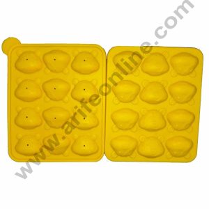 Cake Decor 12 cavity Silicon Cake Pop Winnie the pooh Lollipop Mold Baking Set Mould