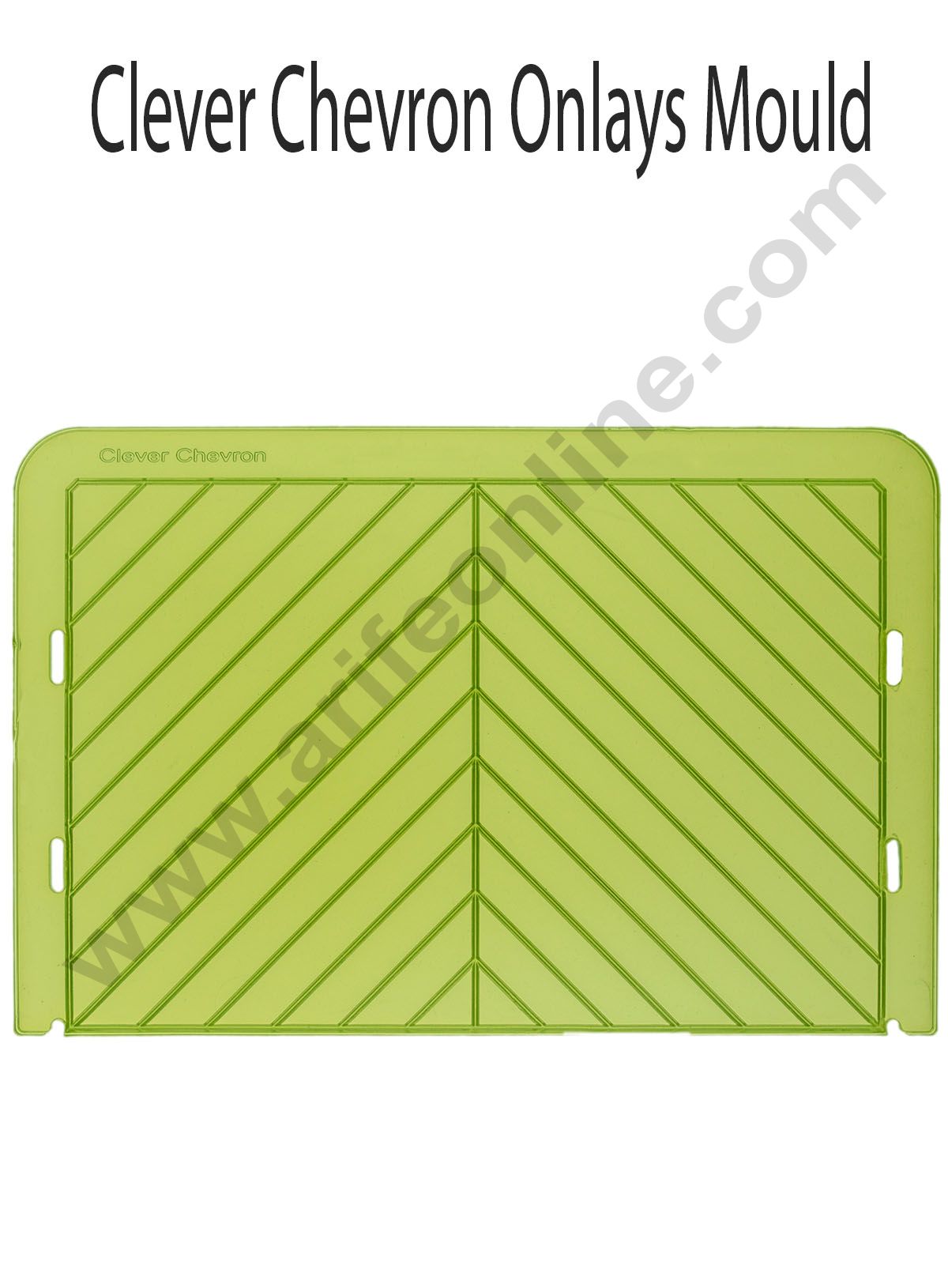 Cake Decor Silicone Clever Chevron Pattern Impression Onlays Fondant Clay Marzipan Cake Decoration Mould