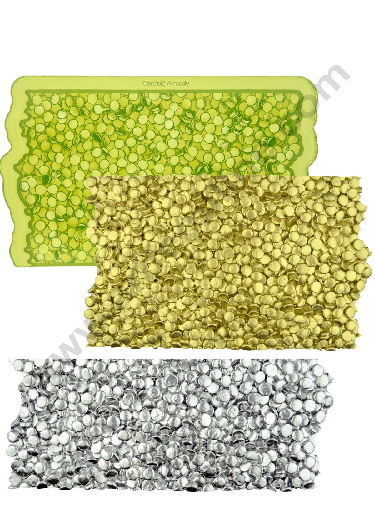 Cake Decor Confetti Already Simpress Silicone Mold Cake Decorating Fondant Gum Paste Icing