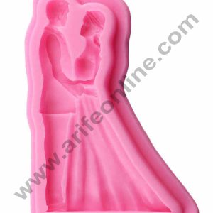 Cake Decor Silicon New Couple Shape Fondant Clay Marzipan Cake Decoration Mould SBSP-729