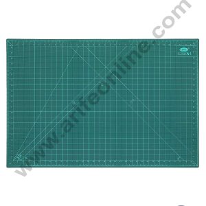 CAKE DECOR™ Self Healing 3-Ply Double Sided Durable Non-Slip PVC Cutting Mat Great for Scrap booking, Quilting, Sewing and all Arts & Crafts Projects - A1 Size